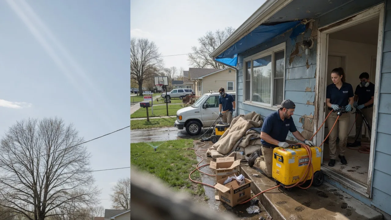 Basement Flood Cleanup in Indiahoma, OK near me